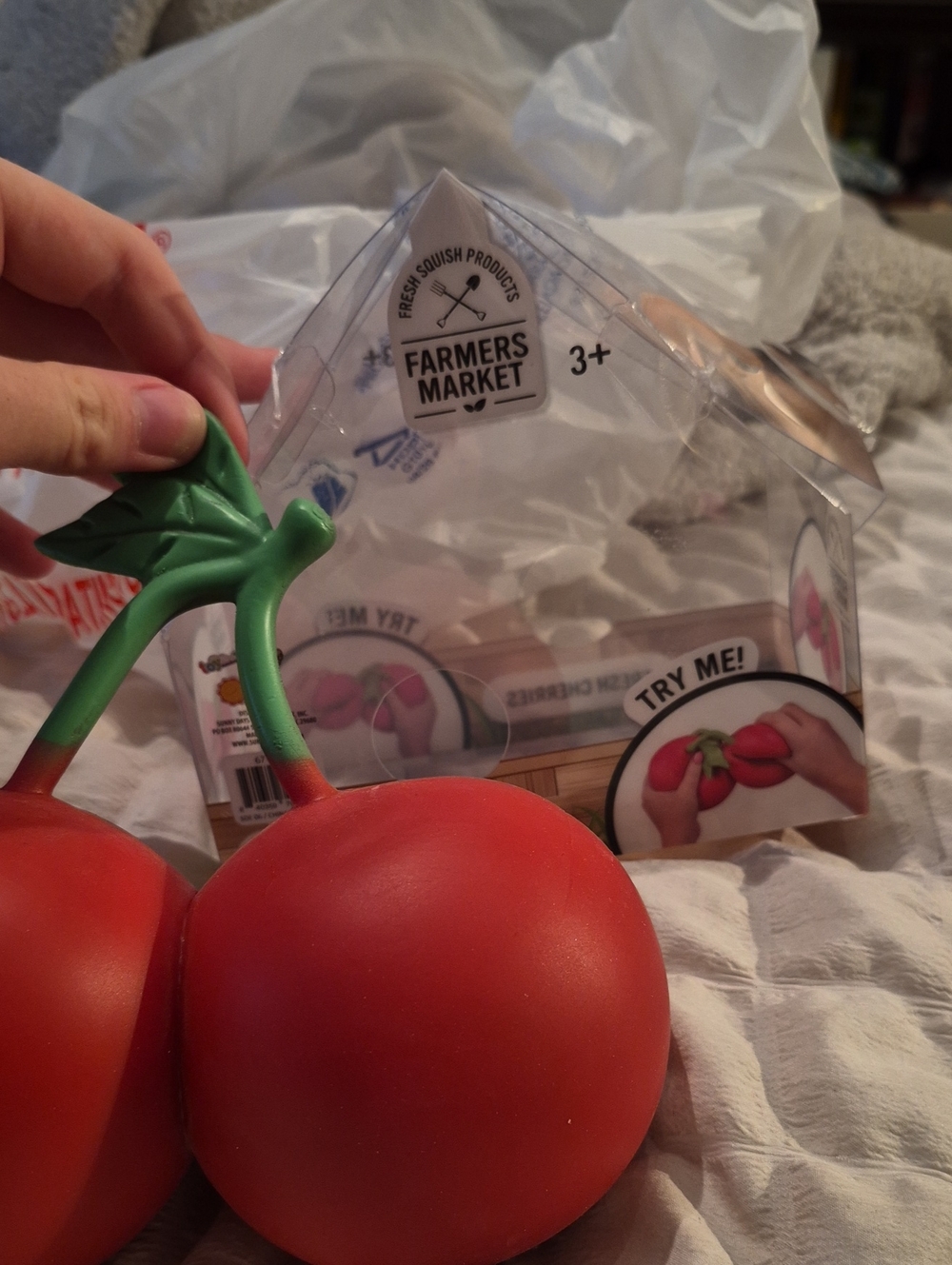 Viral Cherry Farmers Market Squish